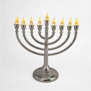LIGHT UP LED MENORAH NEW